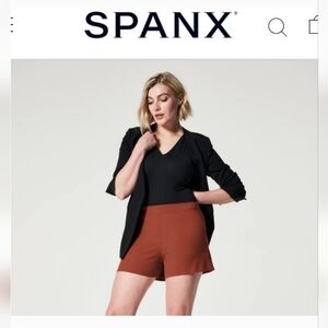 SPANX Women's Brown Shorts Size Medium